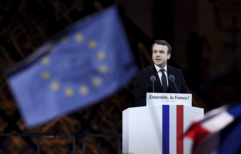 Emmanuel Macron. Emmanuel Macron.