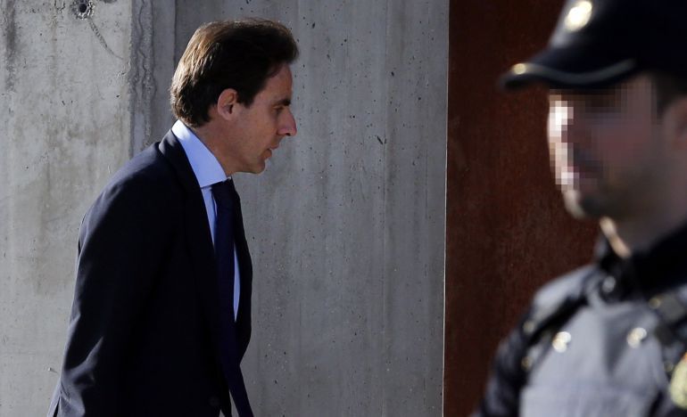 El empresario Javier López Madrid, a su llegada a la Audiencia Nacional durante las declaraciones El empresario Javier López Madrid, a su llegada a la Audiencia Nacional durante las declaraciones