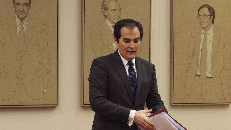 El número dos de Interior, José Antonio Nieto, durante su comparecencia en el Congreso El número dos de Interior, José Antonio Nieto, durante su comparecencia en el Congreso