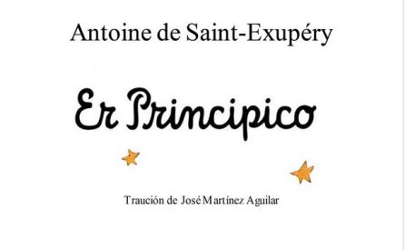 Versión murciana de 'El Principito'. Versión murciana de 'El Principito'.