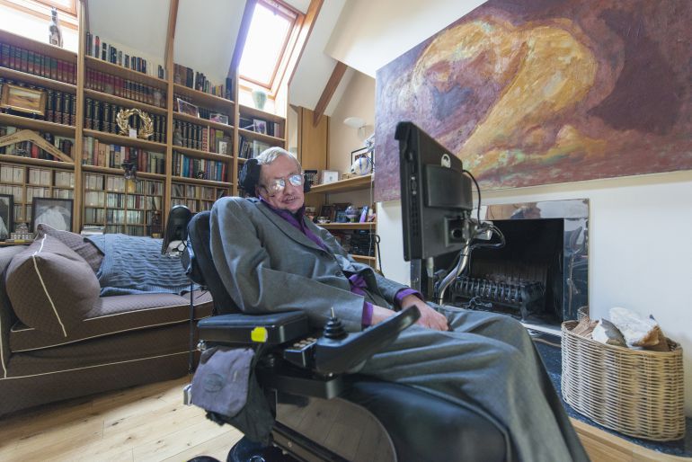 El profesor Stephan Hawking El profesor Stephan Hawking