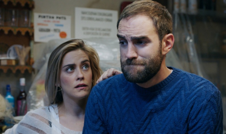 María León y Jon Plazaola, protagonistas de 'Allí abajo' María León y Jon Plazaola, protagonistas de 'Allí abajo'