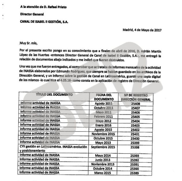 Primera denuncia de una empleada por destrucción de documentos Primera denuncia de una empleada por destrucción de documentos