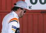 GRA299. MONTMELÓ (BARCELONA), 13/05/2017.- El piloto español de McLaren Honda Fernando Alonso tras la tercera sesión de clasificación del GP de España de F1 que se disputa en el circuito de Barcelona-Catalunya. EFE/Andreu Dalmau