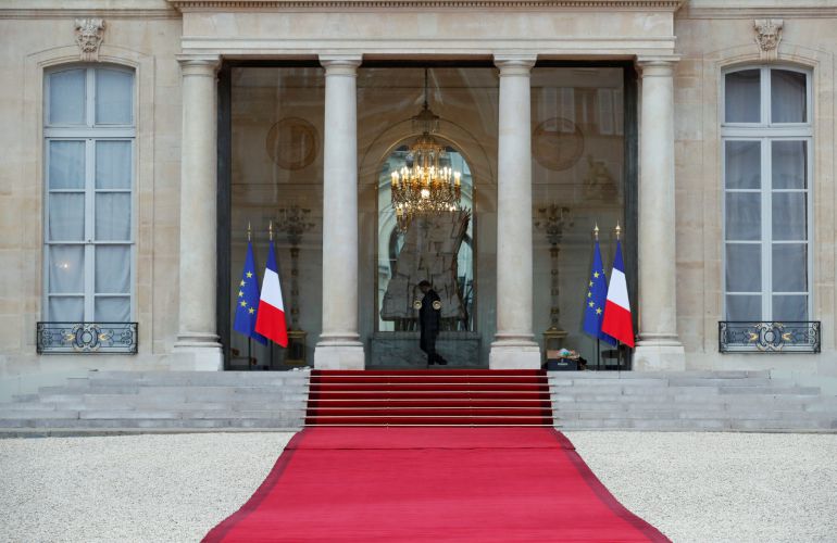 Investidura de Emmanuel Macron como octavo presidente de la quinta república Investidura de Emmanuel Macron como octavo presidente de la quinta república