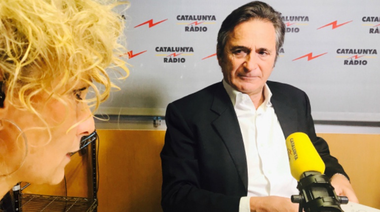 Josep Pujol Ferrusola, durante la entrevista. Josep Pujol Ferrusola, durante la entrevista.