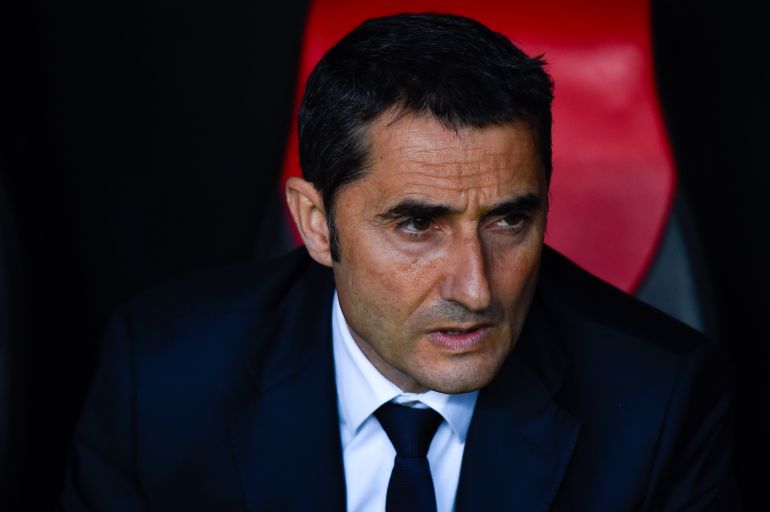 Valverde, en el banquillo de San Mamés Valverde, en el banquillo de San Mamés