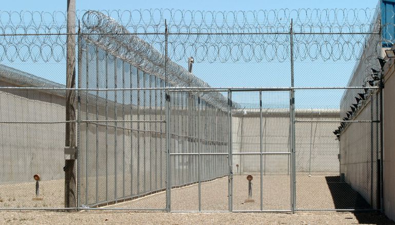 Instalaciones de la cárcel de Zuera en Zaragoza. Instalaciones de la cárcel de Zuera en Zaragoza.