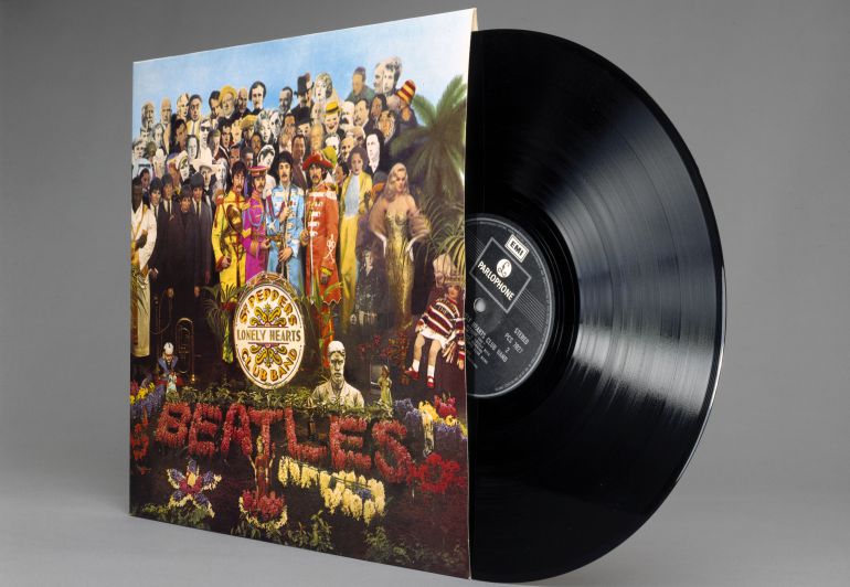 Portada del Sgt. Peppers, uno de los discos que ya forman parte de la historia de la música. Portada del Sgt. Peppers, uno de los discos que ya forman parte de la historia de la música.