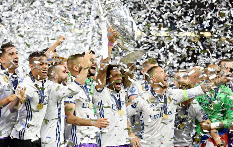 Marcelo levanta la Champions Marcelo levanta la Champions