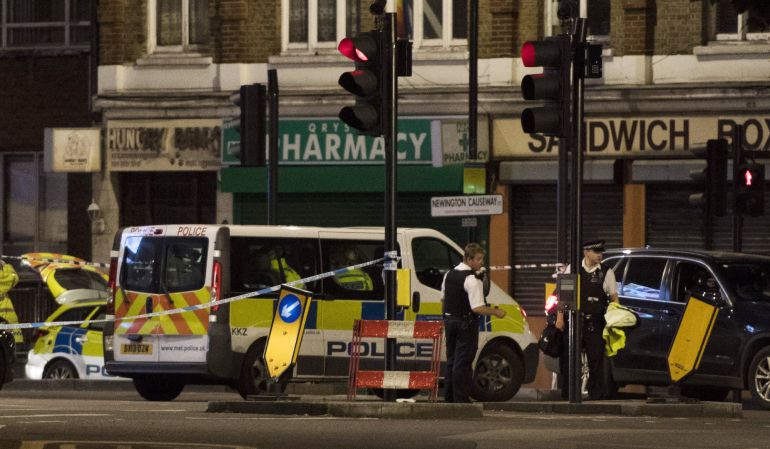 Imagen del Atentado de Londres del pasado sábado. Imagen del Atentado de Londres del pasado sábado.