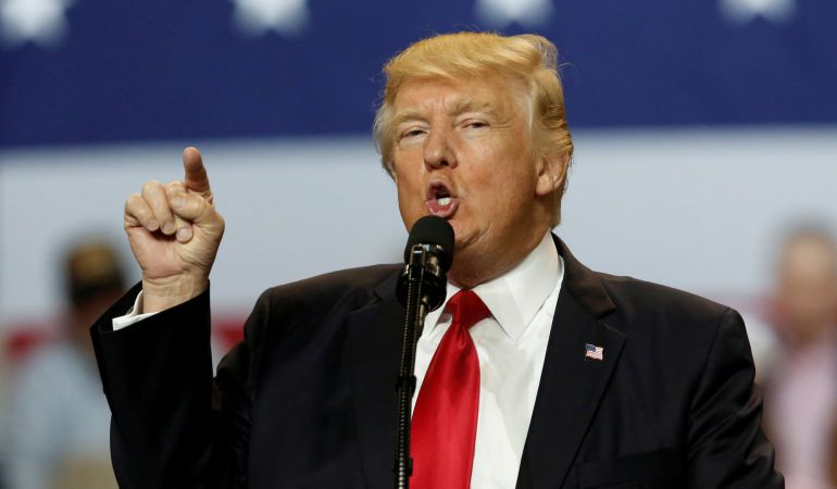 Imagen del presidente de los Estados Unidos, Donald Trump. Imagen del presidente de los Estados Unidos, Donald Trump.