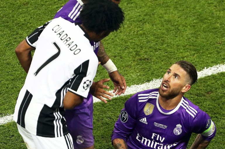 La acción entre Sergio Ramos y Cuadrado que no deja de acumular memes