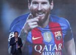 BEIJING, CHINA - JUNE 01: Mediapro Exibtions CEO David Xirau speaks during a news conference at China World Trade Center Grand Hotel on June 1, 2017 in Beijing, China. Messi arrived in China to attend an event related to the Messi soccer Eco Experience Pavilion. The park is to be build in Nanjing and will be the largest theme park in the world. (Photo by Lintao Zhang/Getty Images)