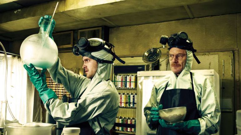 Fotograma de la serie Breaking Bad. Fotograma de la serie Breaking Bad.
