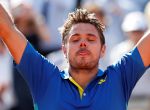 Tennis - French Open - Roland Garros, Paris, France - June 9, 2017 Switzerland’s Stan Wawrinka celebrates winning his semi final match against Great Britain’s Andy Murray Reuters / Christian Hartmann TPX IMAGES OF THE DAY
