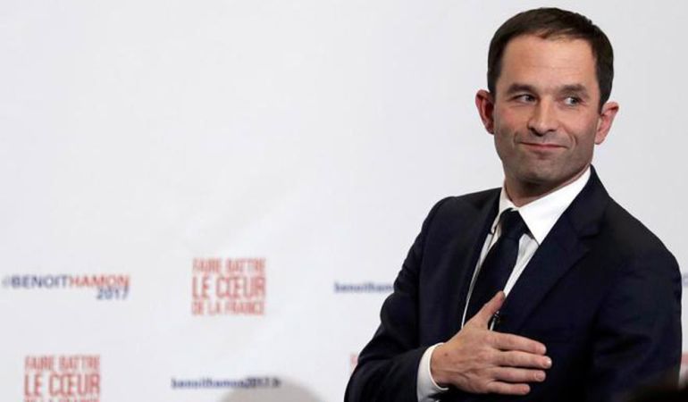 Líder Partido Socialista (PS) Hamon. Líder Partido Socialista (PS) Hamon.