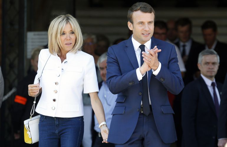 La marea Macron supera el 32% en la primera vuelta La marea Macron supera el 32% en la primera vuelta