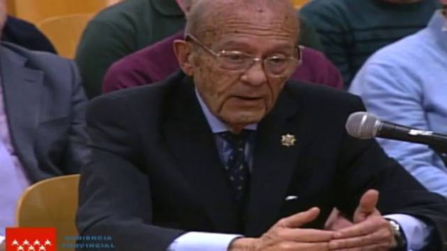 El doctor Simón Viñals durante el juicio El doctor Simón Viñals durante el juicio
