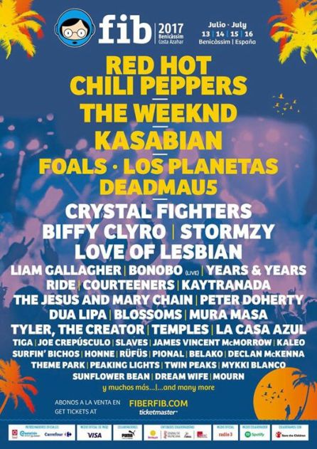 Cartel FIB 2017. Cartel FIB 2017.