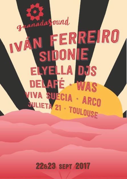 Cartel Granada Sound 2017. Cartel Granada Sound 2017.