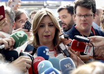 Susana Díaz no podrá asistir este domingo al mitin de clausura de Pedro Sánchez