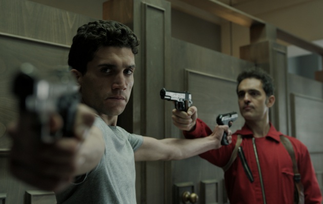 Jaime Lorente y Pedro Alonso en 'La Casa de Papel' Jaime Lorente y Pedro Alonso en 'La Casa de Papel'