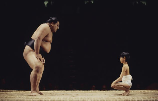 Apúntate y reta a un luchador de sumo. Apúntate y reta a un luchador de sumo.