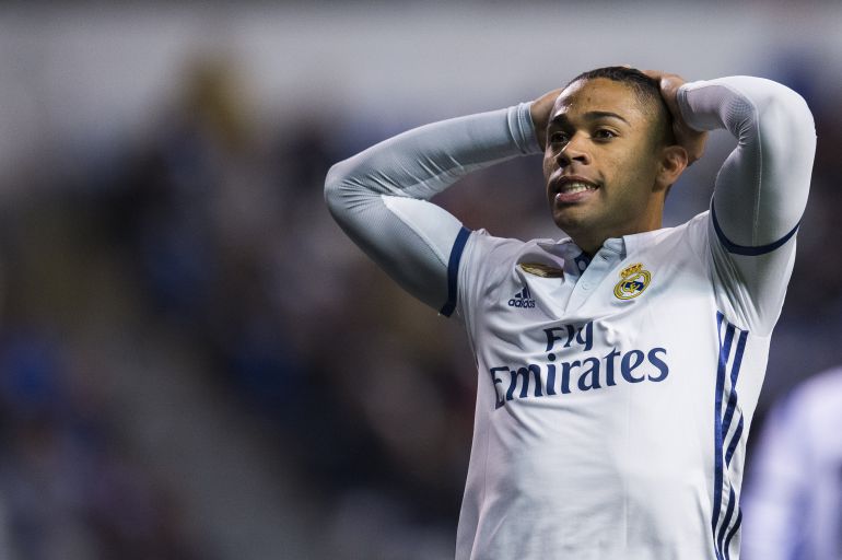 Mariano, durante un partido con el Real Madrid Mariano, durante un partido con el Real Madrid