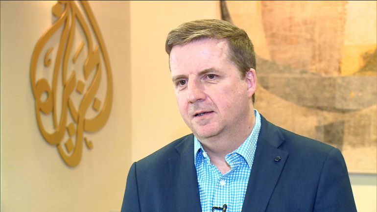 Giles Trendle, director de al Jazeera English Giles Trendle, director de al Jazeera English