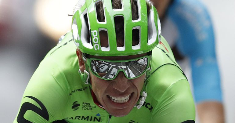 Urán hace un esfuerzo en el último segundo para ganar la etapa Urán hace un esfuerzo en el último segundo para ganar la etapa
