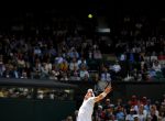 Tennis - Wimbledon - London, Britain - July 12, 2017 Great Britain’s Andy Murray in action during his quarter final match against Sam Querrey of the U.S. REUTERS/Toby Melville TPX IMAGES OF THE DAY