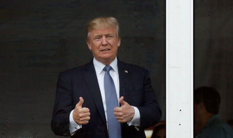 El presidente de los Estados Unidos, Donald Trump El presidente de los Estados Unidos, Donald Trump