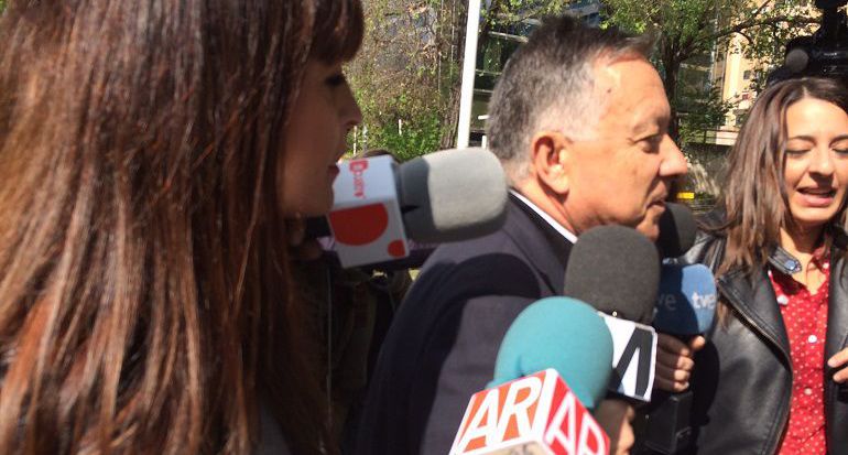 Antonio Arroyo abandona la Audiencia Provincial de Madrid tras ser absuelto por prescripción Antonio Arroyo abandona la Audiencia Provincial de Madrid tras ser absuelto por prescripción