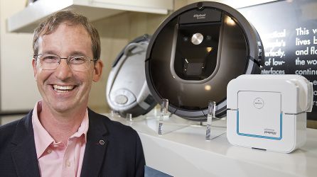 El presidente y creador de la compañía iRobot, Colin Angle. El presidente y creador de la compañía iRobot, Colin Angle.