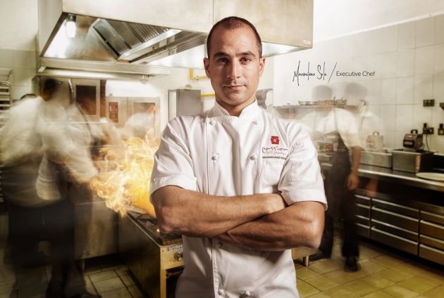 el argentiono Maximiliano Sola es el chef ejecutivo de Passion. el argentiono Maximiliano Sola es el chef ejecutivo de Passion.