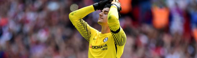 Courtois se lamenta del fallo del penalti Courtois se lamenta del fallo del penalti