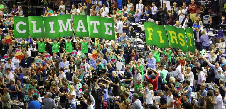 El partido verde alemán pide que el cambio climático sea uno de los problemas sobre lam esa de los acuerdos internacionales El partido verde alemán pide que el cambio climático sea uno de los problemas sobre lam esa de los acuerdos internacionales