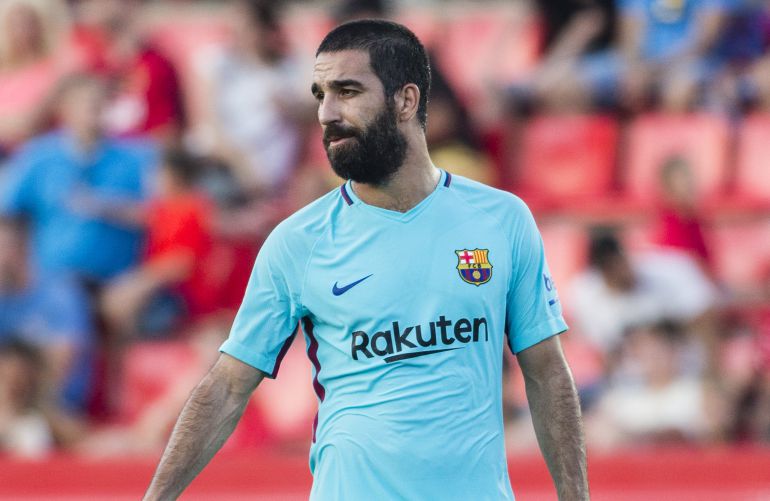 Turan en pretemporada con el Barça Turan en pretemporada con el Barça