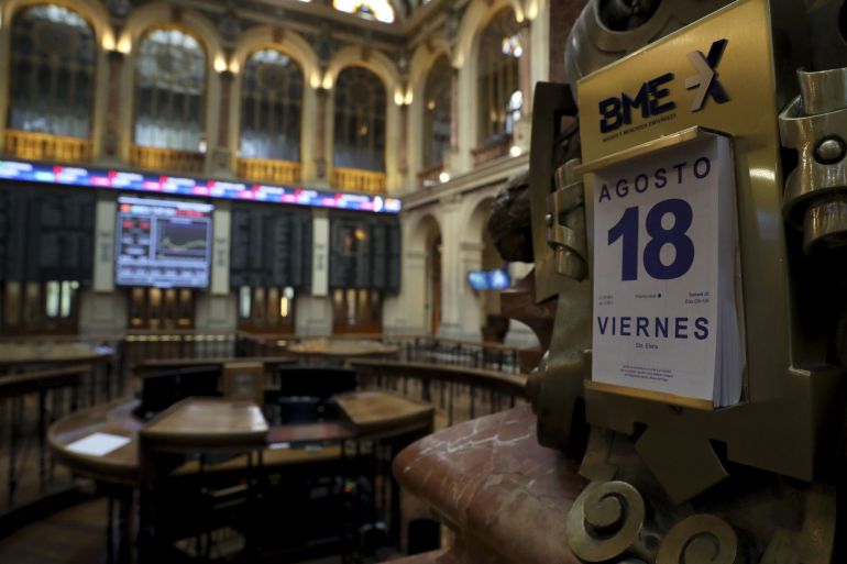 Pérdidas moderadas en las bolsas europeas tras los atentados Pérdidas moderadas en las bolsas europeas tras los atentados