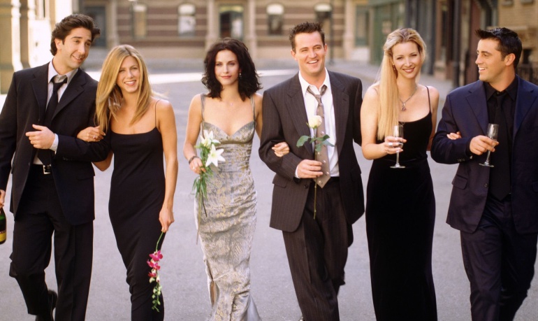 Los seis protagonistas de 'Friends' Los seis protagonistas de 'Friends'