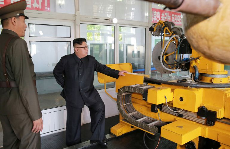 El líder de Corea del Norte, Kim Jong-Un El líder de Corea del Norte, Kim Jong-Un