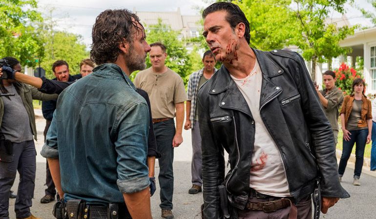 Secuencia de la séptima temporada de 'The Walking Dead' Secuencia de la séptima temporada de 'The Walking Dead'