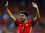 MADRID, SPAIN - SEPTEMBER 02: David Villa of Spain acknownledges the fans during the FIFA 2018 World Cup Qualifier between Spain and Italy at Estadio Santiago Bernabeu on September 2, 2017 in Madrid, Spain. (Photo by David Ramos/Getty Images)