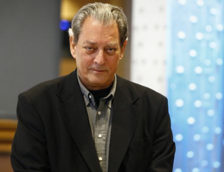 Paul Auster, en la presentación de su nueva novela Paul Auster, en la presentación de su nueva novela