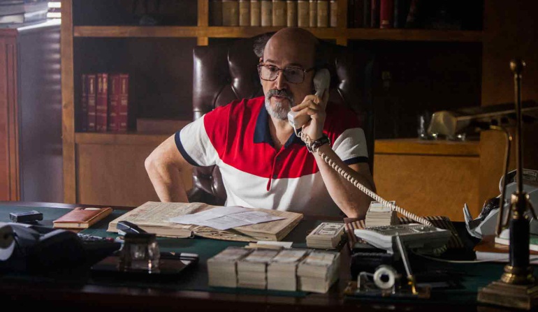 Javier Cámara en la tercera temporada de 'Narcos' Javier Cámara en la tercera temporada de 'Narcos'