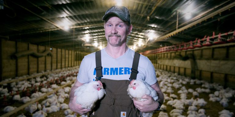 Morgan Spurlock, en la imagen promocional de 'Super Size Me 2'. Morgan Spurlock, en la imagen promocional de 'Super Size Me 2'.