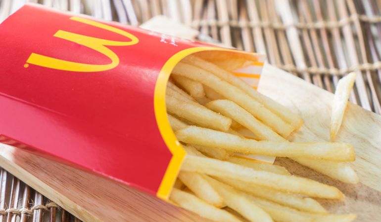 Las patatas fritas de McDonalds y las prácticas empresariales. Las patatas fritas de McDonalds y las prácticas empresariales.