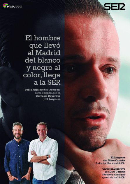Mijatovic llega a la SER. Mijatovic llega a la SER.