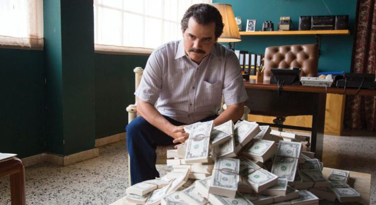 Momento de la serie de 'Narcos'. Momento de la serie de 'Narcos'.